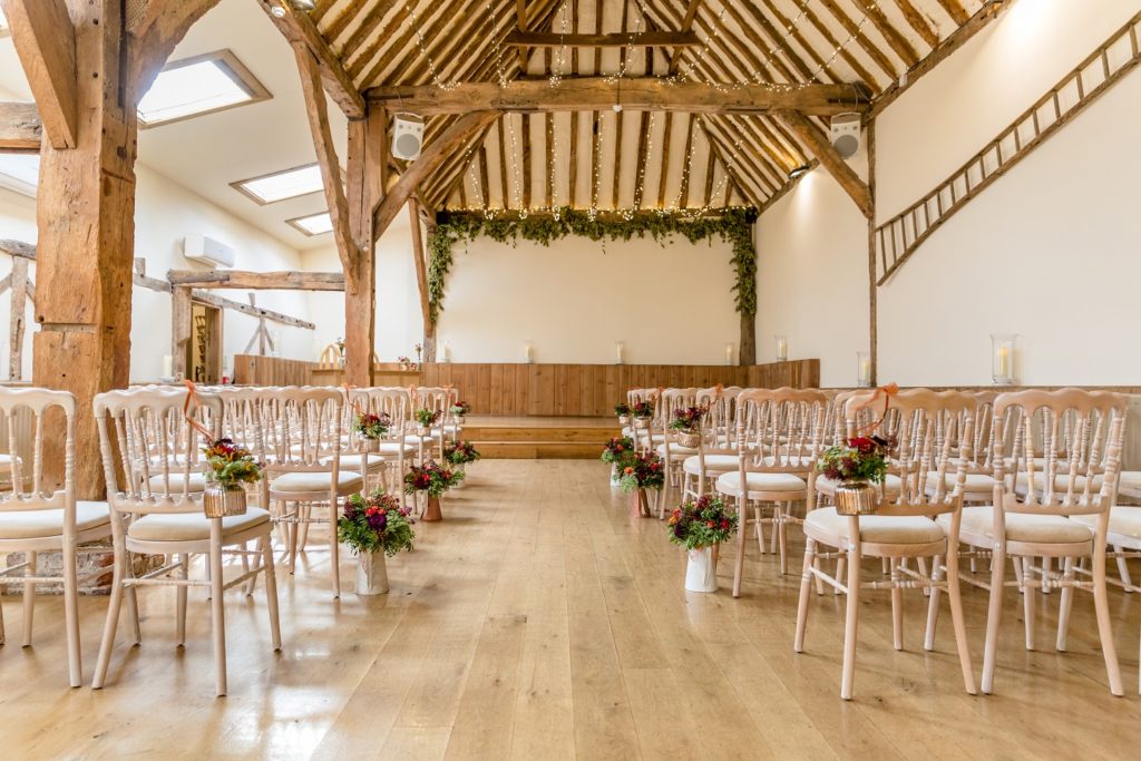 Explore Winters Barns wedding venue